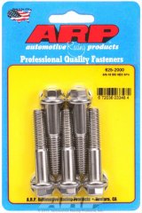 ARP 3/8 in.-16 RH Thread, 2.000 in Hex Head Bolts - Set of 5 thumbnail 2