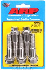 ARP 1/2-13 in. Thread, 2.00 in Stainless Steel 300 Bolts - Set of 5 thumbnail 2