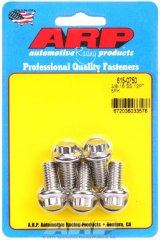ARP 3/8 in.-16 RH Thread, 0.750 in 12 Point SS 300 Bolts - Set of 5 thumbnail 2
