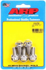 ARP 3/8 in.-16 RH Thread, 0.750 in 12 Point SS 300 Bolts - Set of 5 thumbnail 5