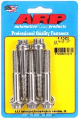 ARP 3/8 in.-16 RH Thread, 2.50 in 12 Point SS 300 Bolts - Set of 5 thumbnail 5