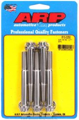 ARP 3/8 in.-16 RH Thread, 3.250 in 12 Point SS 300 Bolts - Set of 5 thumbnail 2