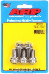 ARP 3/8 in.-24 RH Thread, 0.750 in 12 Point SS 300 Bolts - Set of 5 thumbnail 2