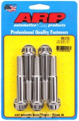 ARP 1/2-13 in. Thread, 2.75 in Stainless Steel 300 Bolts - Set of 5 thumbnail 2