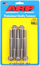 ARP 1/2-13 in. Thread, 4.00 in Stainless Steel 300 Bolts - Set of 5 thumbnail 2