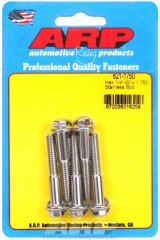 ARP 1/4 in.-20 RH Thread 1.750 in Hex Head SS 300 Bolts - Set of 5 thumbnail 2