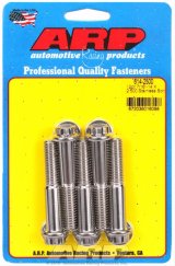 ARP 7/16 Inch -14 x 2.5 12pt Stainless Steel Bolts (5/pkg) thumbnail 2