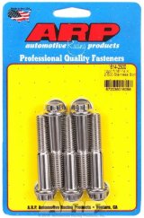 ARP 7/16 Inch -14 x 2.5 12pt Stainless Steel Bolts (5/pkg) thumbnail 5