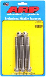 ARP 3/8-16 x 4.000 Hex 7/16 Wrenching SS Bolts thumbnail 2