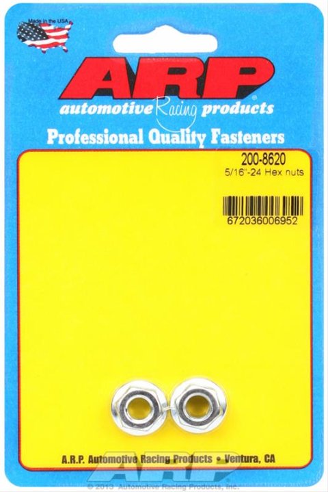 ARP 5/16 inch 24 Hex Nut Kit - 2 Pack