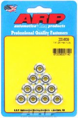 ARP 1/4-28 SS Flanged Hex Nut Kit - 10 Pack thumbnail 1