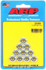 ARP 1/4-28 SS Flanged Hex Nut Kit - 10 Pack thumbnail 4