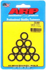 ARP 7/16in ID 5/8in OD Machined Chamfer Black Washer - 10 Pack thumbnail 4