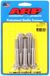 ARP M10 x 1.50 x 65 12pt Stainless Steel Bolts (5/pkg) thumbnail 2