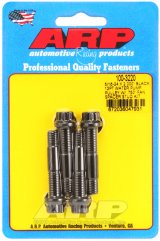 ARP 5/16-24 X 2.000 black 12pt water pump pulley w/ .750in fan spacer stud kit thumbnail 3