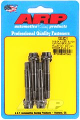ARP 5/16-24 X 2.250 black 12pt water pump pulley w/ 1.000in fan spacer stud kit thumbnail 3