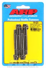 ARP 5/16-24 X 2.750 black 12pt water pump pulley w/ 1.500in fan spacer stud kit thumbnail 2