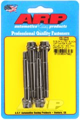 ARP 5/16-24 X 2.750 black 12pt water pump pulley w/ 1.500in fan spacer stud kit thumbnail 3