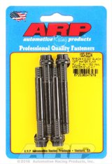 ARP 5/16-24 X 3.000 black 12pt water pump pulley w/ 1.750in fan spacer stud kit thumbnail 2