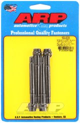 ARP 5/16-24 X 3.250 black 12pt water pump pulley w/ 2.000in fan spacer stud kit thumbnail 3