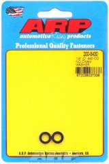 ARP 1/4 ID .440 OD no chamfer black washers thumbnail 1