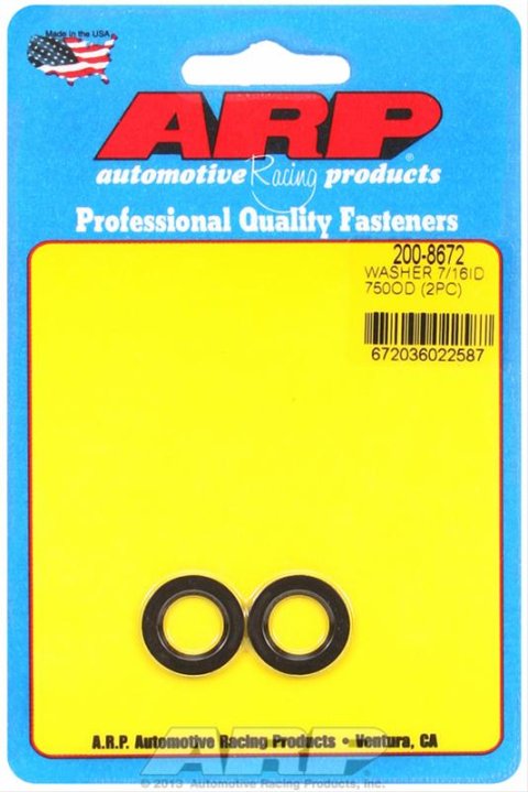ARP 7/16 ID 3/4 OD chamfer con rod washer