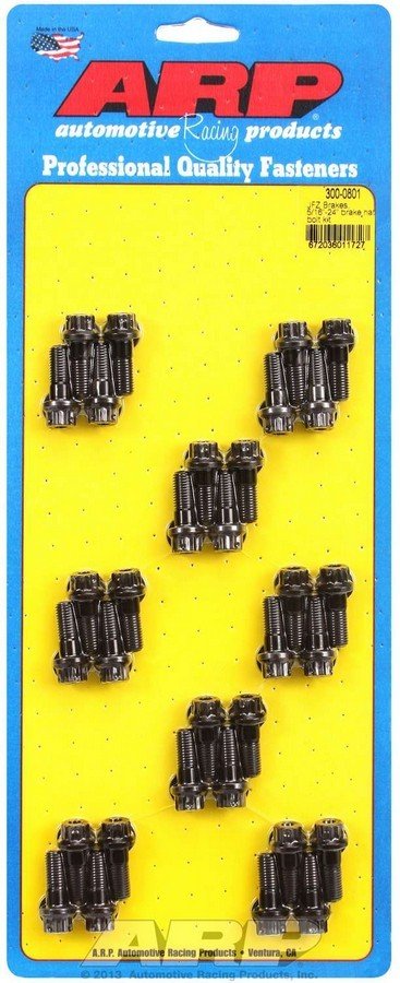 ARP JFZ Brakes, 5/16in-24 brake hat bolt kit thumbnail 6
