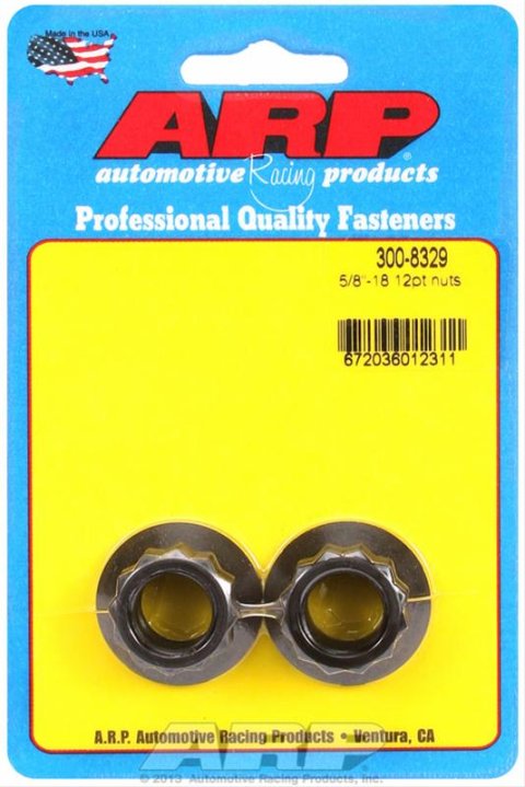 ARP 5/8-18 12pt nut kit
