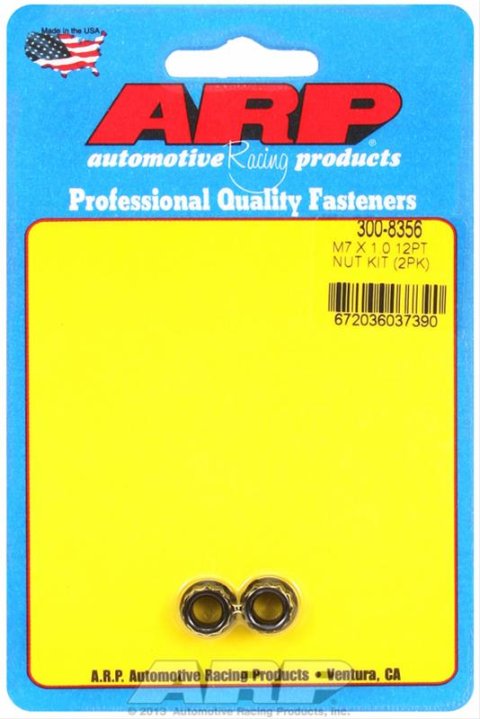 ARP M 7 X 1.00 12pt nut kit