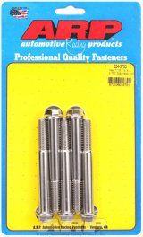 ARP 7/16-14 X 3.750 hex 1/2 wrenching SS bolts thumbnail 2