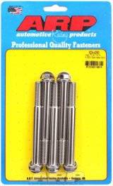 ARP 7/16-14 X 4.250 hex 1/2 wrenching SS bolts thumbnail 2