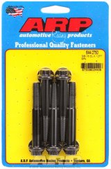 ARP 3/8-16 x 2.750 12pt 7/16 wrenching black oxide bolts thumbnail 2