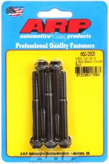 ARP 1/4-20 X 2.500 hex black oxide bolts thumbnail 2