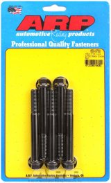 ARP 7/16-14 X 3.750 hex black oxide bolts thumbnail 2