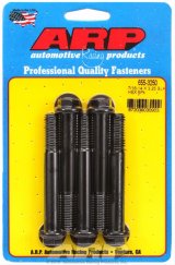 ARP 7/16-14 X 3.250 hex 1/2 wrenching black oxide bolts thumbnail 2