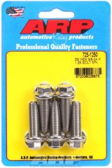 ARP 3/8-24 x 1.250 hex 7/16 wrenching SS bolts thumbnail 2