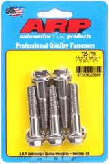ARP 3/8-24 x 1.750 hex 7/16 wrenching SS bolts thumbnail 2
