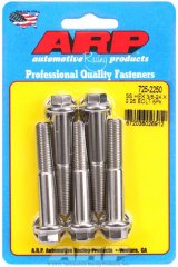 ARP 3/8-24 x 2.250 hex 7/16 wrenching SS bolts thumbnail 2