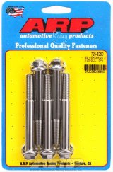 ARP 3/8-24 x 3.250 hex 7/16 wrenching SS bolts thumbnail 2