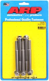 ARP 3/8-24 x 3.750 hex 7/16 wrenching SS bolts thumbnail 2