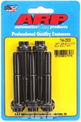 ARP 3/8-24 x 2.500 12pt 7/16 wrenching black oxide bolts thumbnail 2