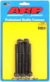 ARP 3/8-24 x 3.500 12pt 7/16 wrenching black oxide bolts thumbnail 2