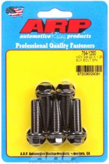 ARP 3/8-24 x 1.250 hex 7/16 wrenching black oxide bolts thumbnail 2