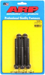 ARP 3/8-24 x 3.500 hex 7/16 wrenching black oxide bolts thumbnail 2