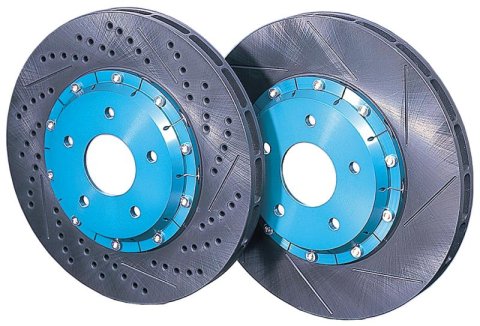 Project Mu SCR-PRO Honda Front 300x25mm Brake Rotors thumbnail 1