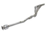 aFe Power Twisted Steel Long Tube Header & Connection Pipes (Street Series) 01-16 Nissan Patrol thumbnail 2
