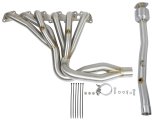 aFe Power Twisted Steel Long Tube Header & Connection Pipes (Street Series) 01-16 Nissan Patrol thumbnail 6
