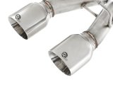 aFe MACHForce XP 2-1/2in SS-304 Cat-Back Exhausts w/ Polished Dual Tips 2008 VW Golf R32 V6-3.2L MKV thumbnail 3