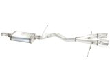aFe MACHForce XP 2-1/2in SS-304 Cat-Back Exhausts w/ Polished Dual Tips 2008 VW Golf R32 V6-3.2L MKV thumbnail 6