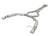 aFe MACH Force XP 3in Aggressive Toned Cat-Back Exhausts w/ Polished Tips 15-17 Ford Mustang V6/V8 thumbnail 2